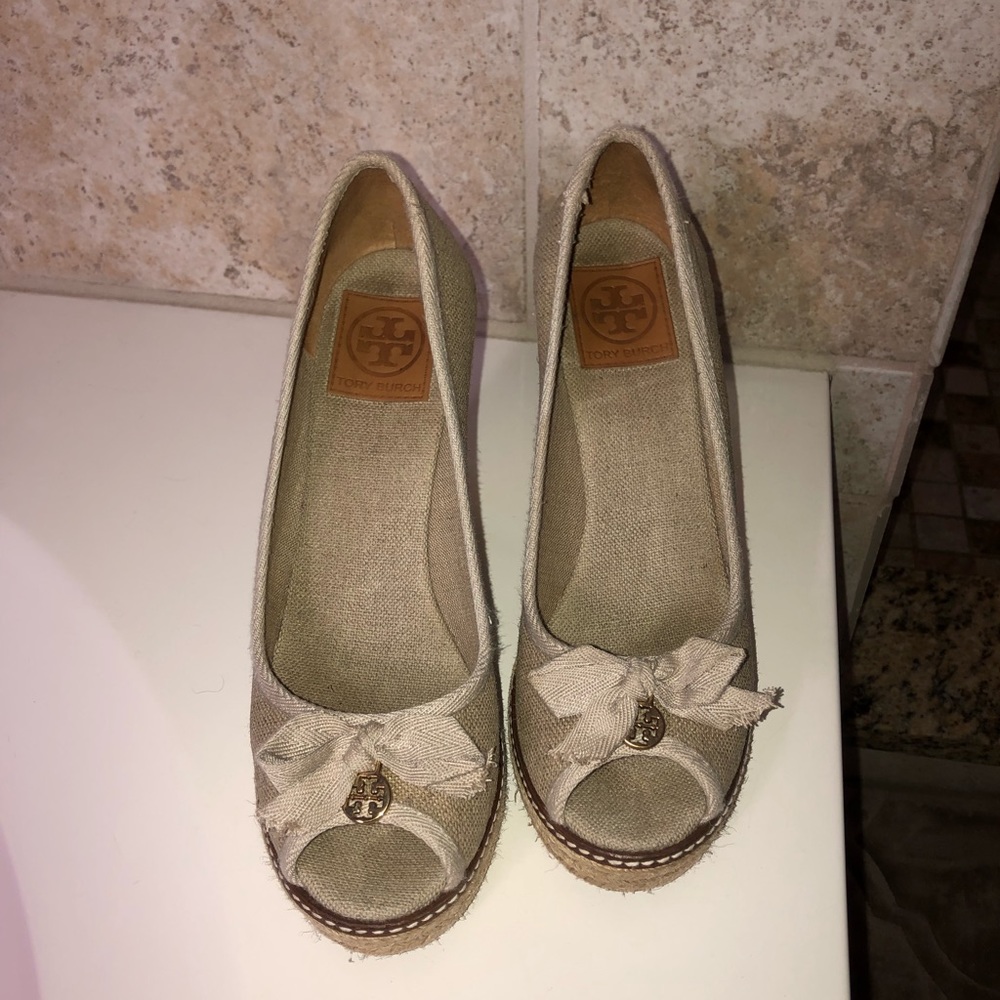 Tory Burch Jackie Espadrille Wedge